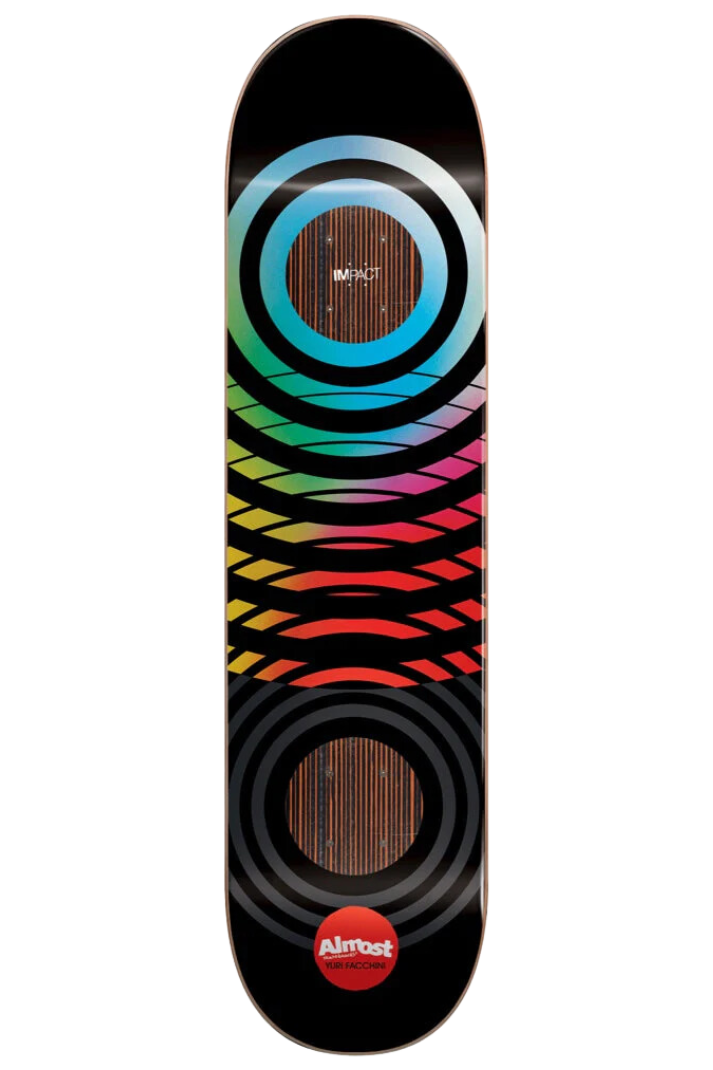 YURI BLACK BLUR IMPACT 8.5&quot; DECK
