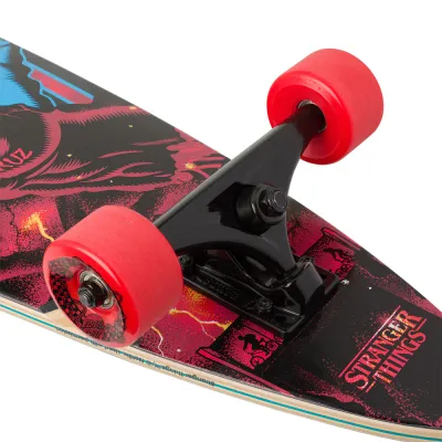 STRANGER THINGS SCREAMING HAND PINTAIL 33" LONGBOARD