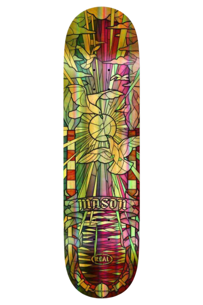 MASON GOLD FOIL HOLO CATHEDRAL TF 8.25&quot; DECK