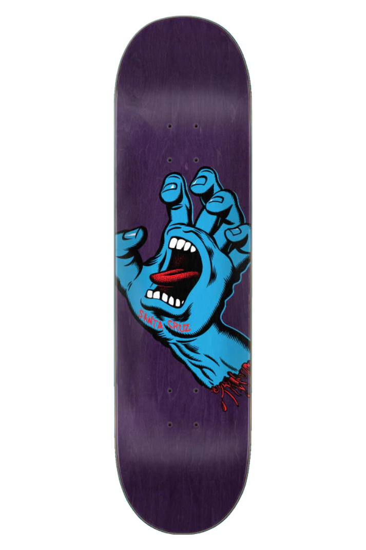 SCREAMING HAND 8.375&quot; DECK