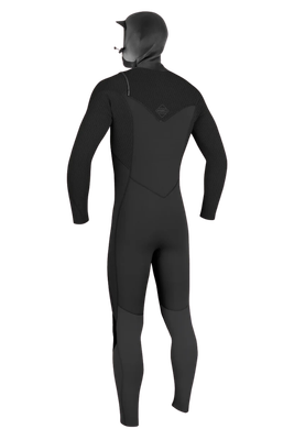 HYPERFREAK 4/3+ CHEST ZIP HOODED WETSUIT (MENS)