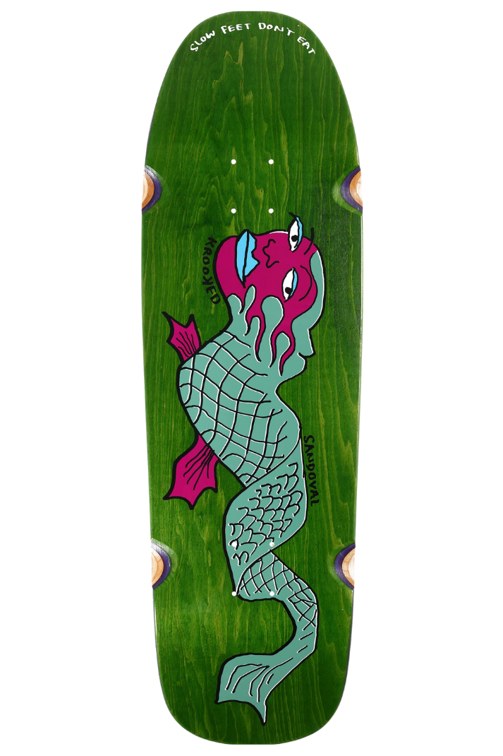 SANDOVAL SLOW FEET (WHEEL WELLS) 9.81&quot; DECK
