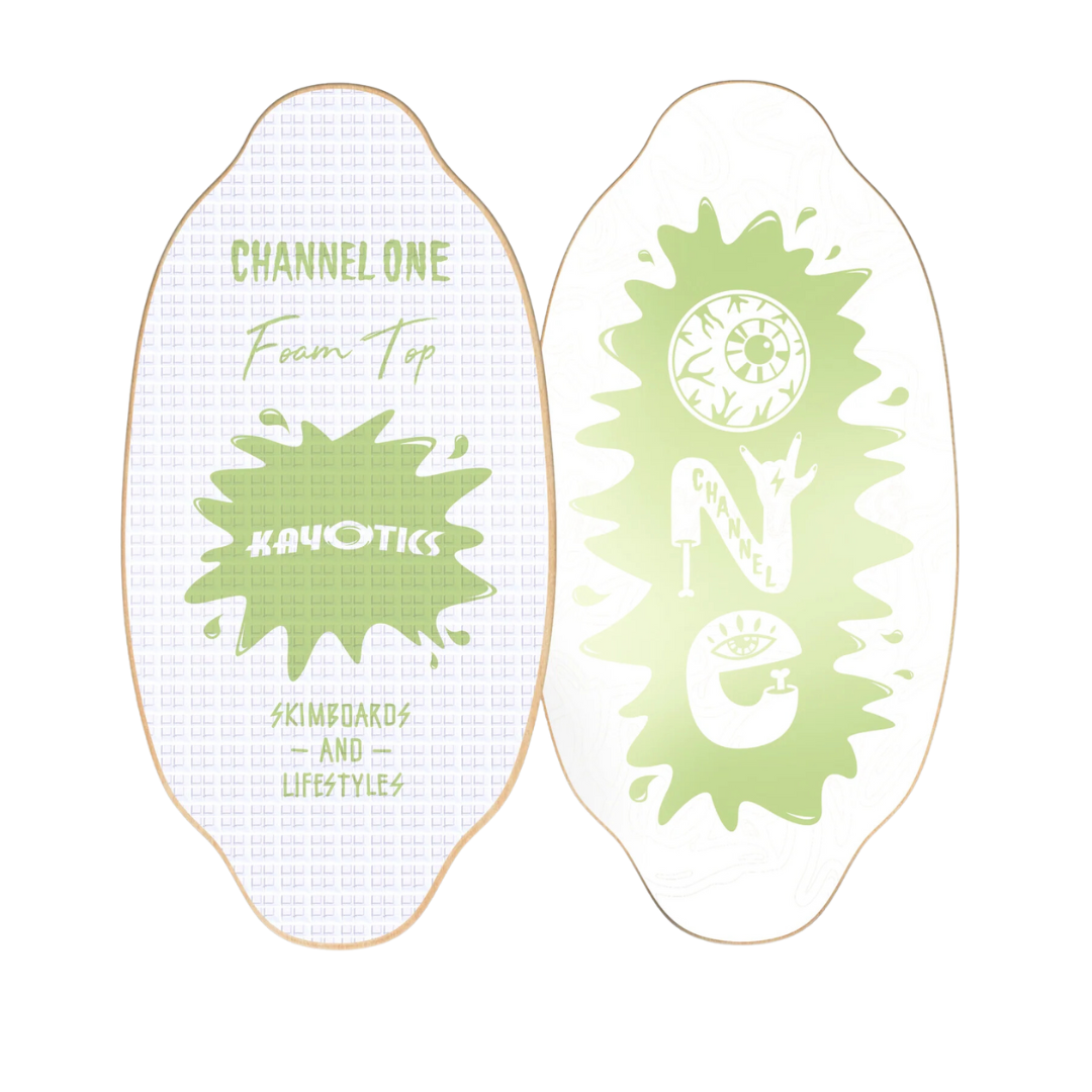 CHANNEL ONE FOAM TOP SKIMBOARD - CACTUS