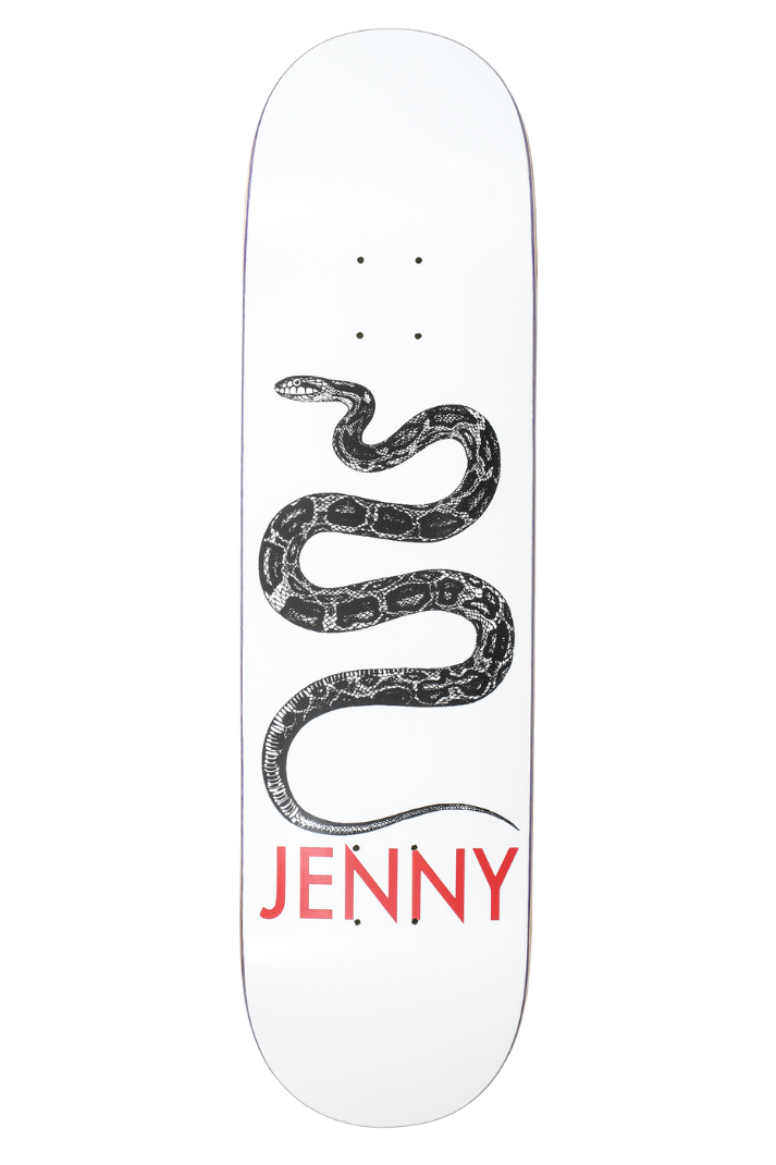 WHITE SNEK 8.46&quot; DECK