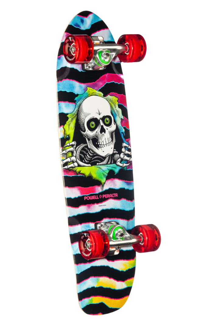 TIE DYE RIPPER 7.75&quot; COMPLETE SKATEBOARD