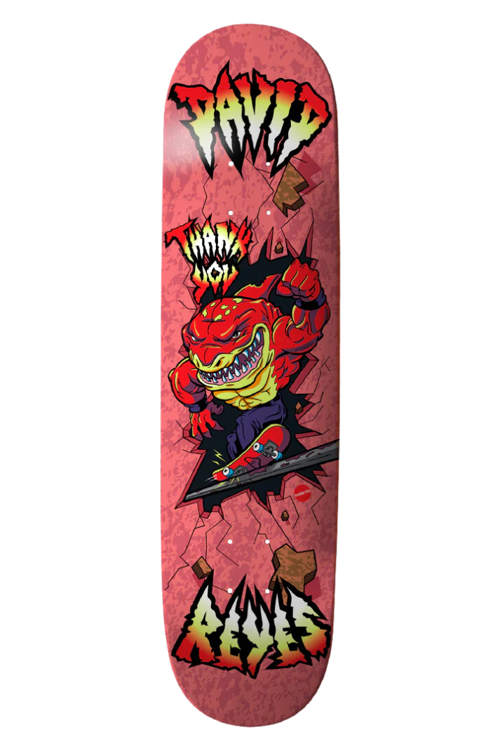 DAVID REYES SHARK TOOTH 8&quot; DECK