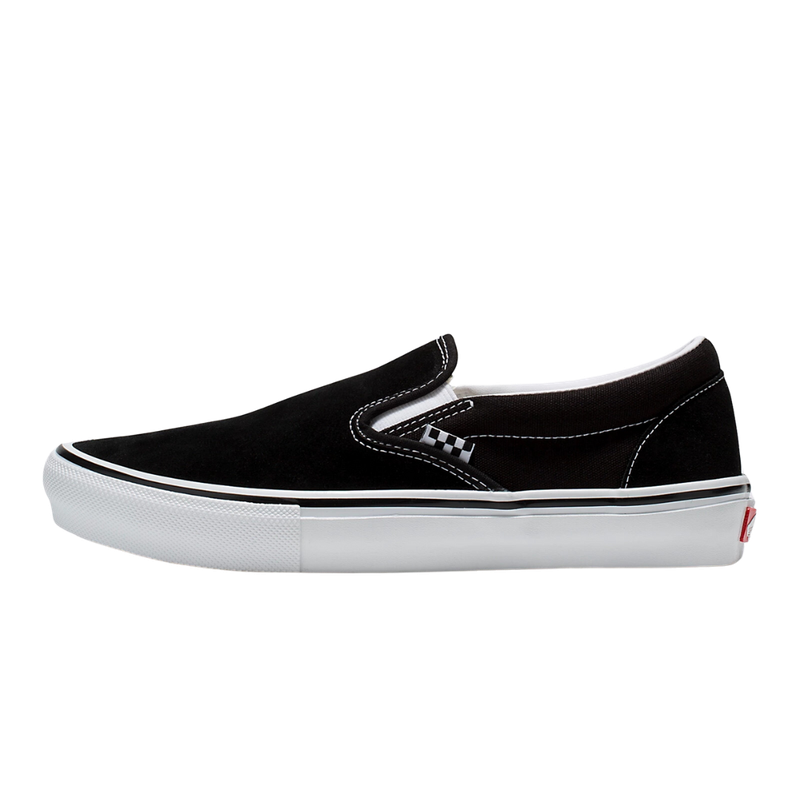 SKATE SLIP-ON BLACK/WHITE
