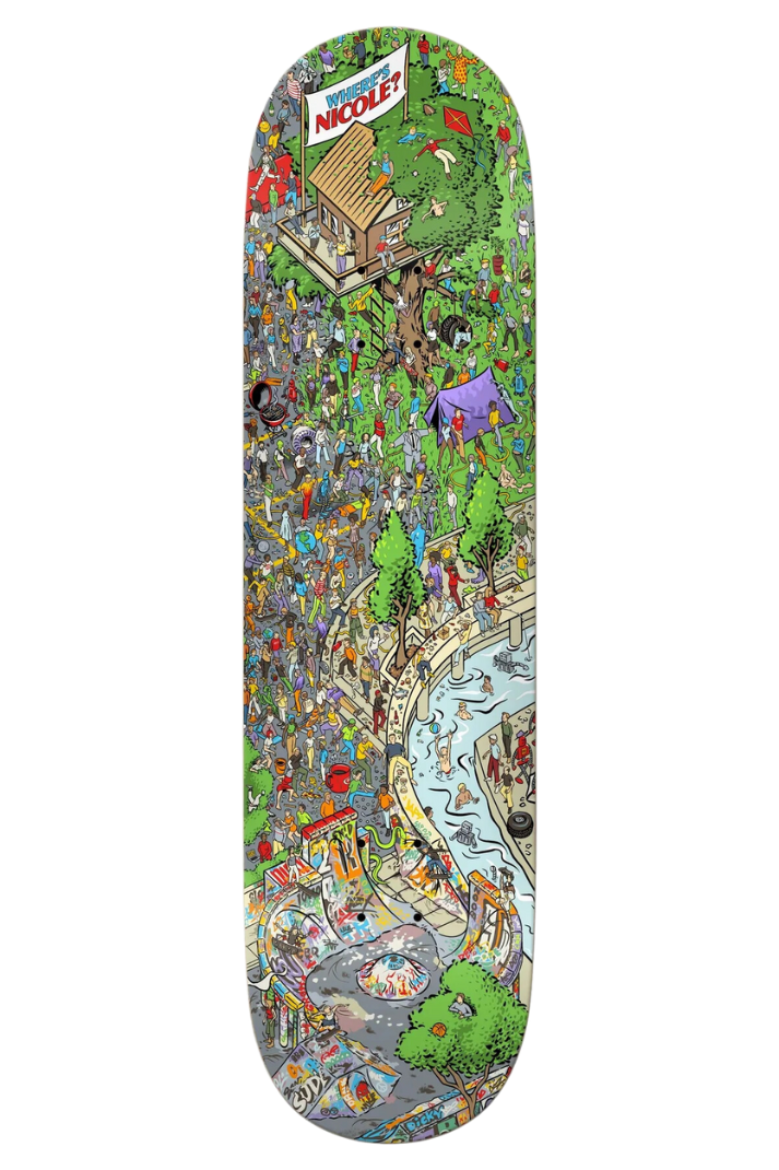 NICOLE HAUSE WHERE&#39;S NICOLE 8.25&quot; DECK