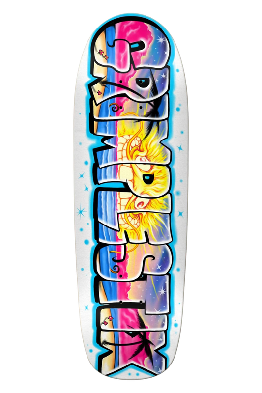 TEAM GRIMPLE BEACH 9.55&quot; DECK