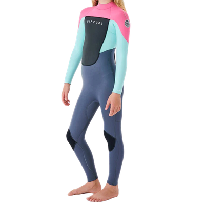 KIDS OMEGA 4/3 BACK ZIP WETSUIT (ASSORTED)