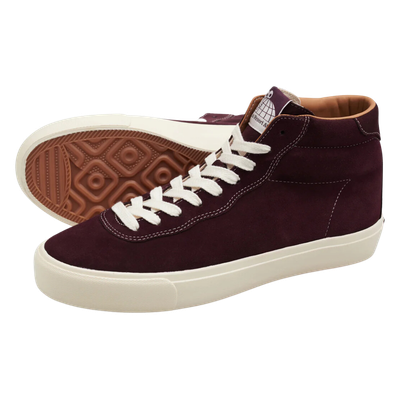 VM001 HI SUEDE FIG RED/WHITE