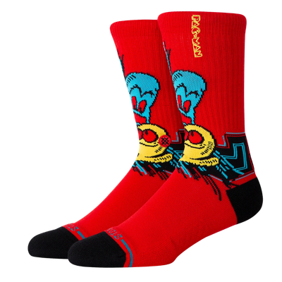 PAC-MAN x STANCE WAKA WAKA WAKA CREW SOCKS