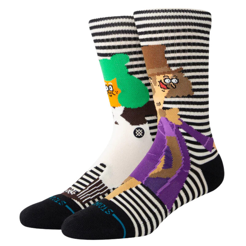 WILLY WONKA BY JAY HOWELL x STANCE OOMPA LOOMPA CREW SOCKS