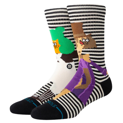 WILLY WONKA BY JAY HOWELL x STANCE OOMPA LOOMPA CREW SOCKS