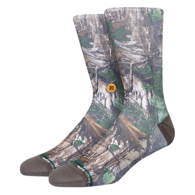 REALTREE x STANCE XTRA CAMO CREW SOCKS