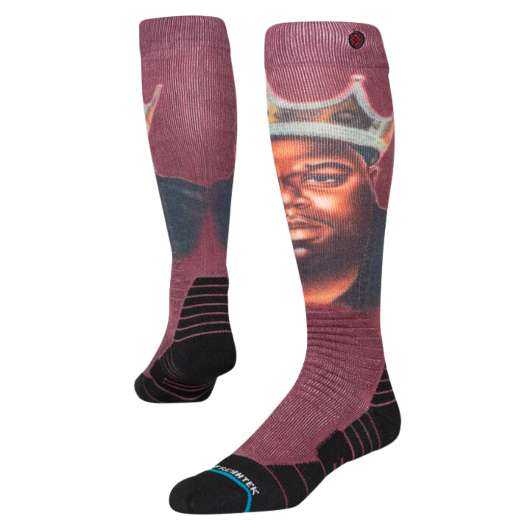 NOTORIOUS B.I.G x STANCE SKYS THE LIMIT SNOW OTC SOCKS