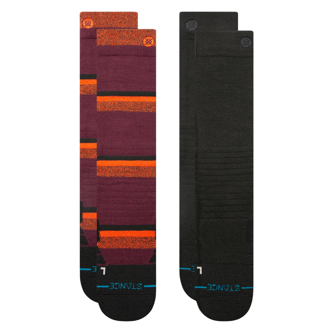 NIGHTRIDE SNOW OTC SOCKS 2 PACK