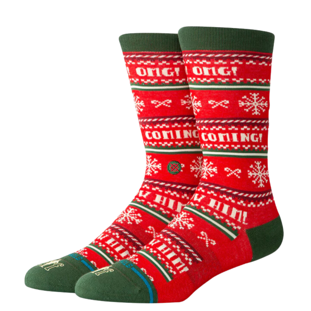 ELF x STANCE I KNOW HIM CREW SOCKS