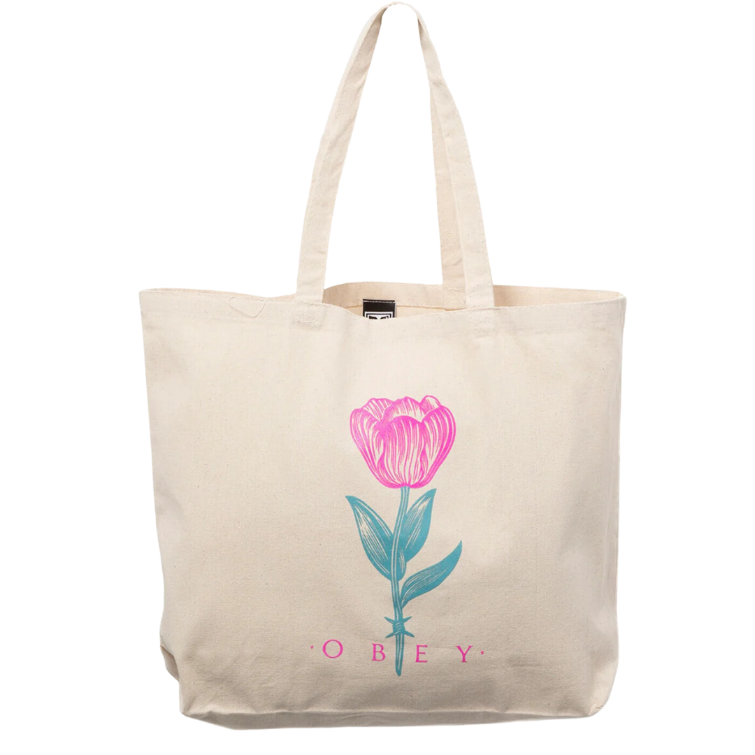 BARBWIRE FLOWER TOTE