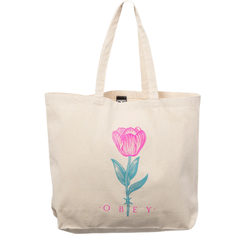 BARBWIRE FLOWER TOTE