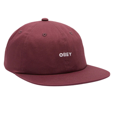 BOLD TWILL 6 PANEL STRAPBACK HAT