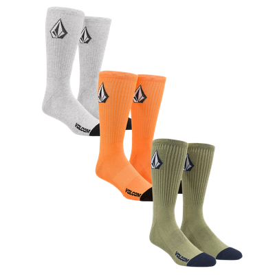 FULL STONE SOCKS 3-PACK