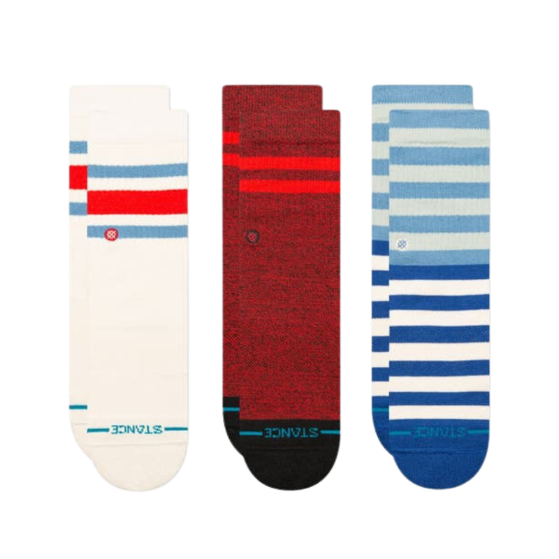 KIDS LOYAL CREW SOCKS 3 PACK