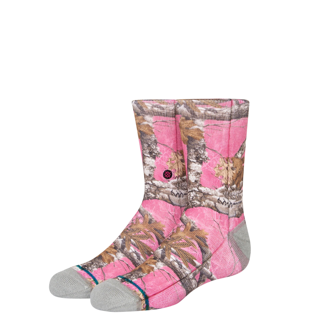KIDS REALTREE x STANCE EDGE CREW SOCKS