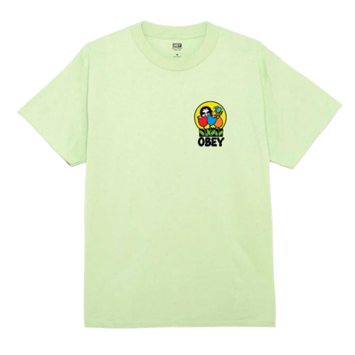 OBEY WAS HERE T-SHIRT