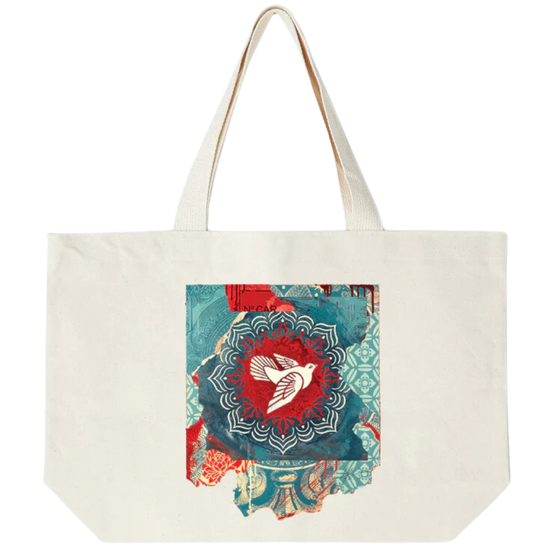 PEACE DOVE TOTE BAG