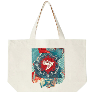 PEACE DOVE TOTE BAG