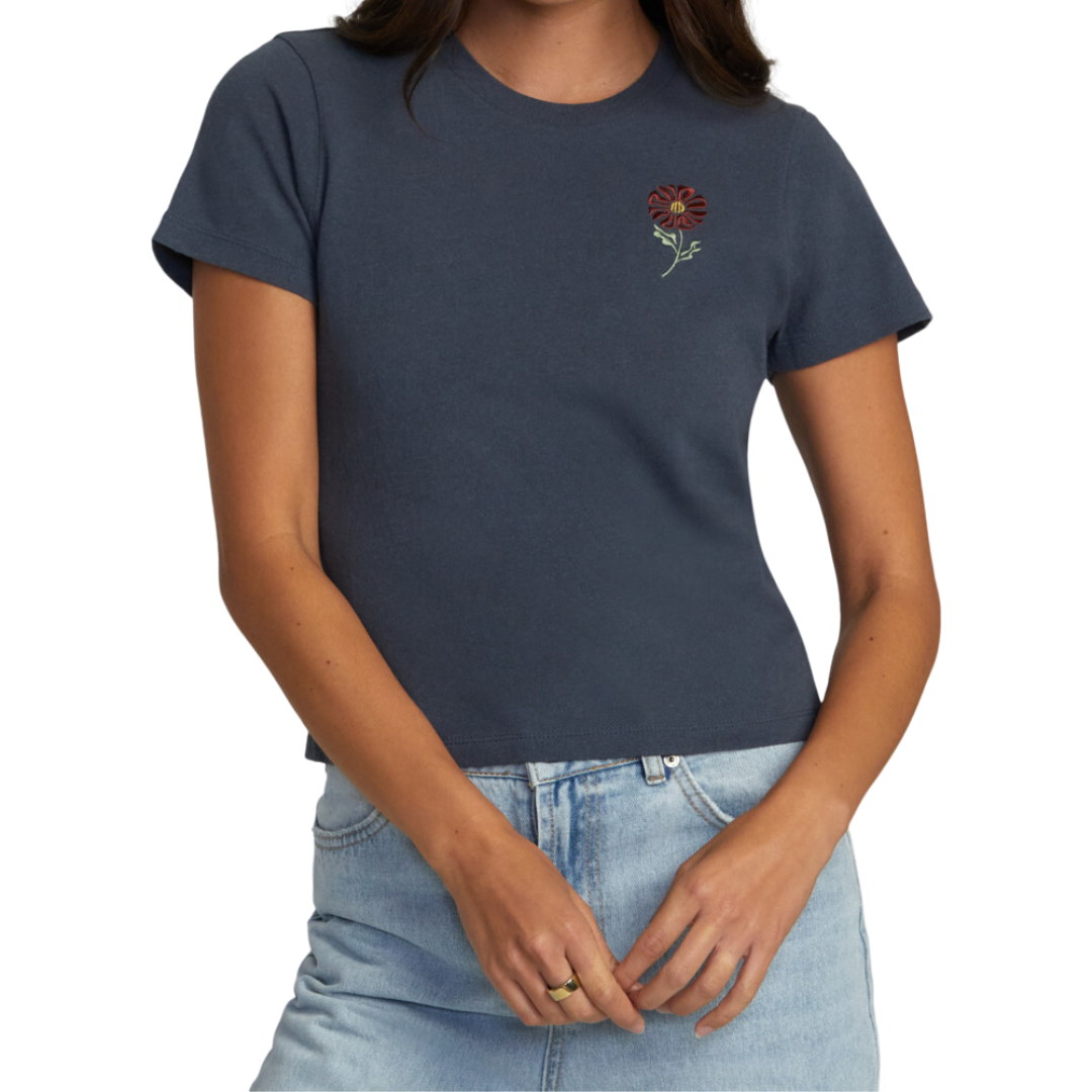 RVCA FLOWER S/S T-SHIRT