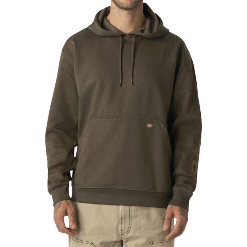 WATER REPELLENT SLEEVE LOGO HOODIE