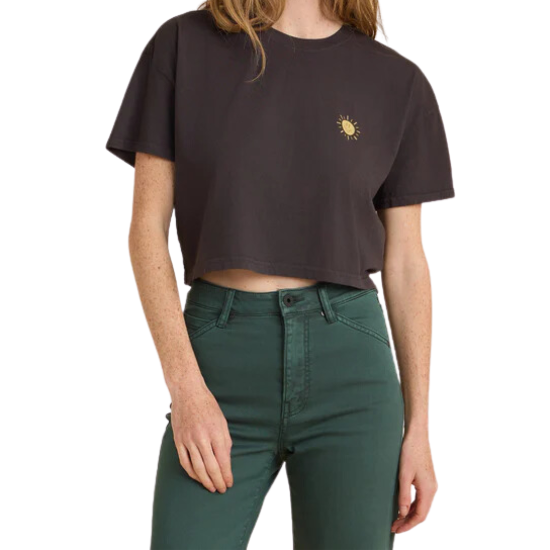 SEEK CROPPED BOXY TEE