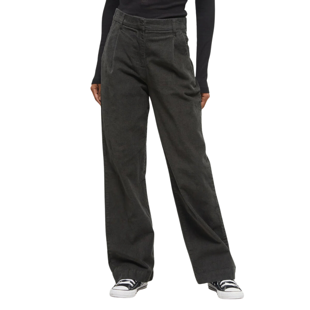 WOMENS ECOSTRETCH CORDUROY STRAIGHT LEG PANT