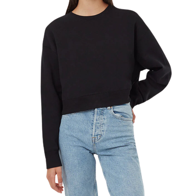 WOMENS TREEFLEECE OVERSIZED CROP CREW