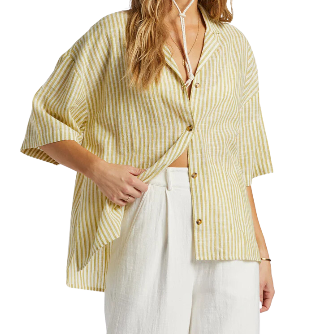 BEACH SIDE OVERSIZED S/S SHIRT