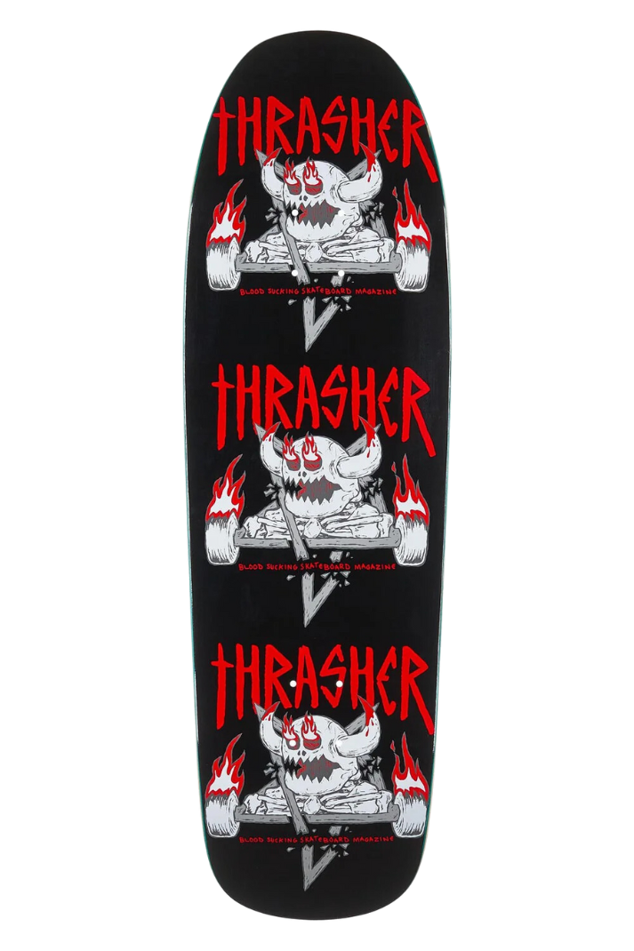 TOY MACHINE X THRASHER MONSTER GRAM 9.5&quot; DECK