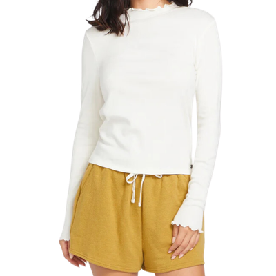 LIVED IN LOUNGE KNIT L/S TOP