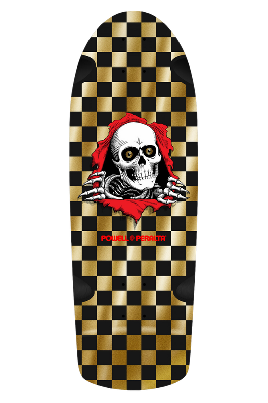 OG RIPPER CHECKER GOLD FOIL REISSUE 10&quot; DECK