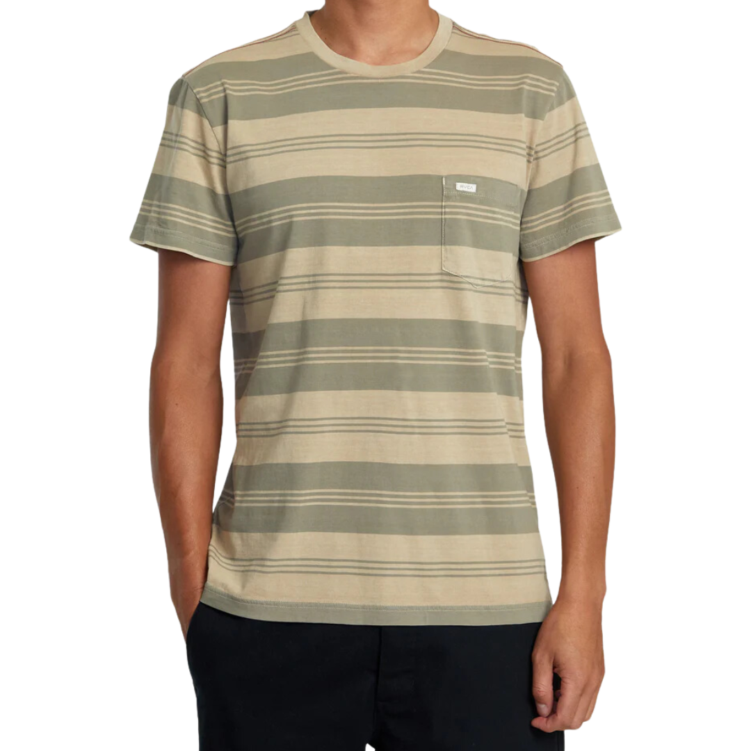 PTC STRIPE S/S KNIT TEE
