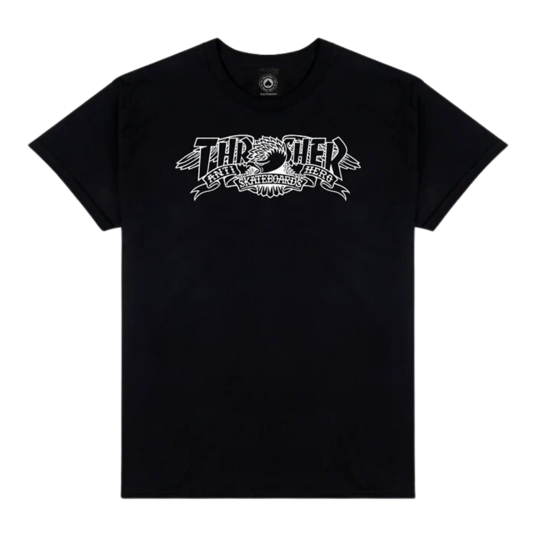 MAG BANNER TEE, Color: BLK, Size: SML