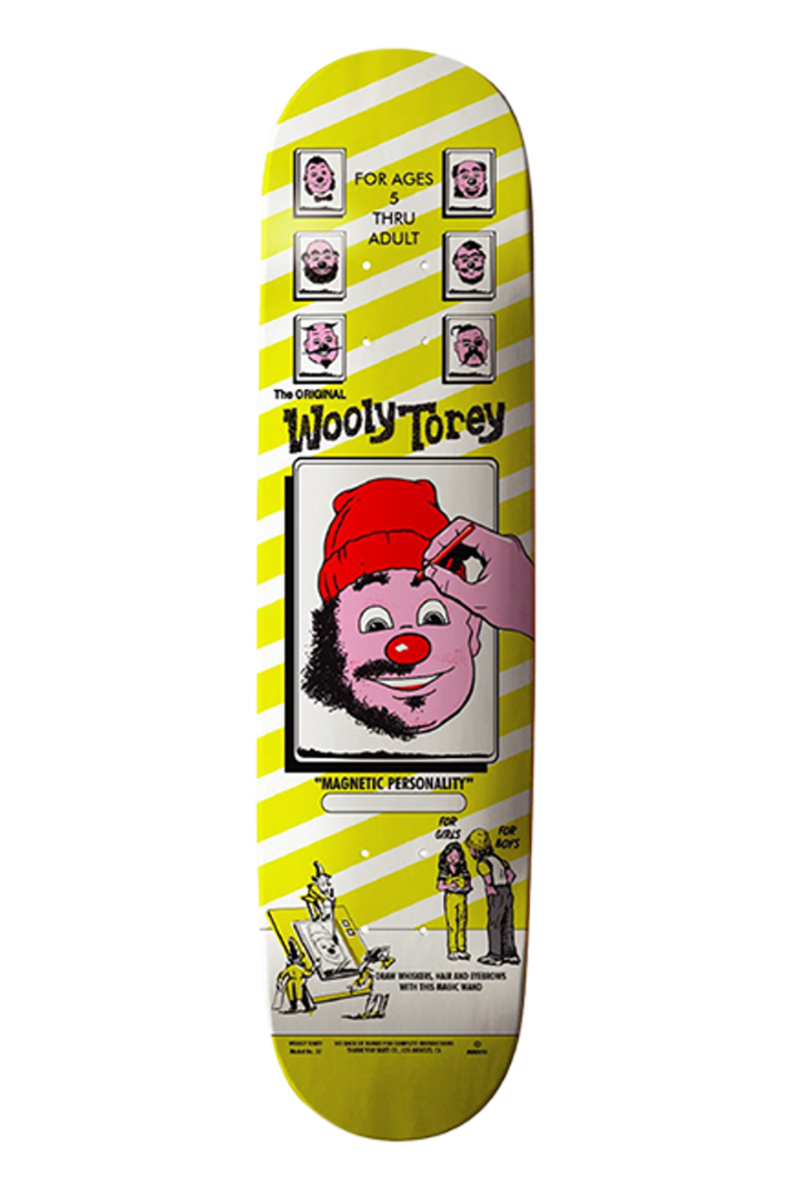 TOREY PUDWILL WOOLY 8&quot; DECK