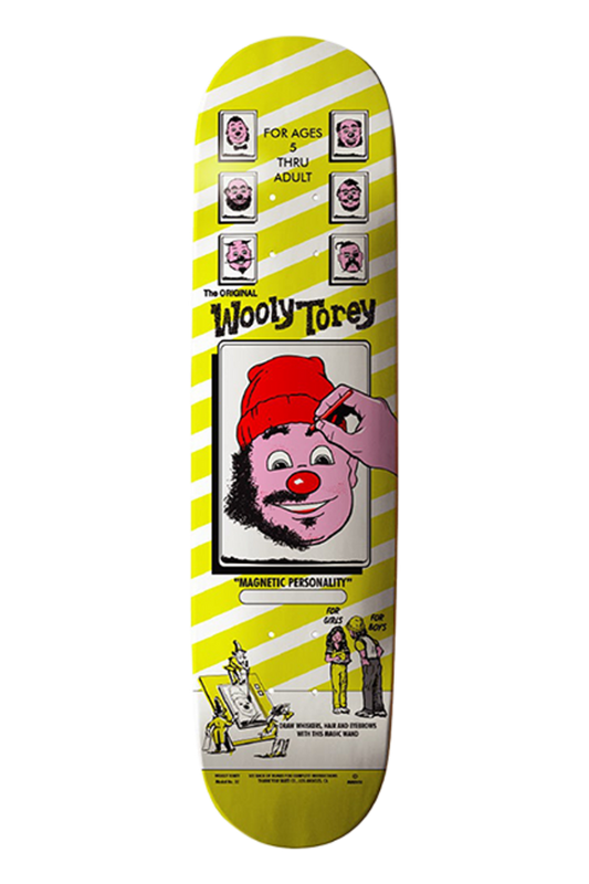 TOREY PUDWILL WOOLY 8&quot; DECK