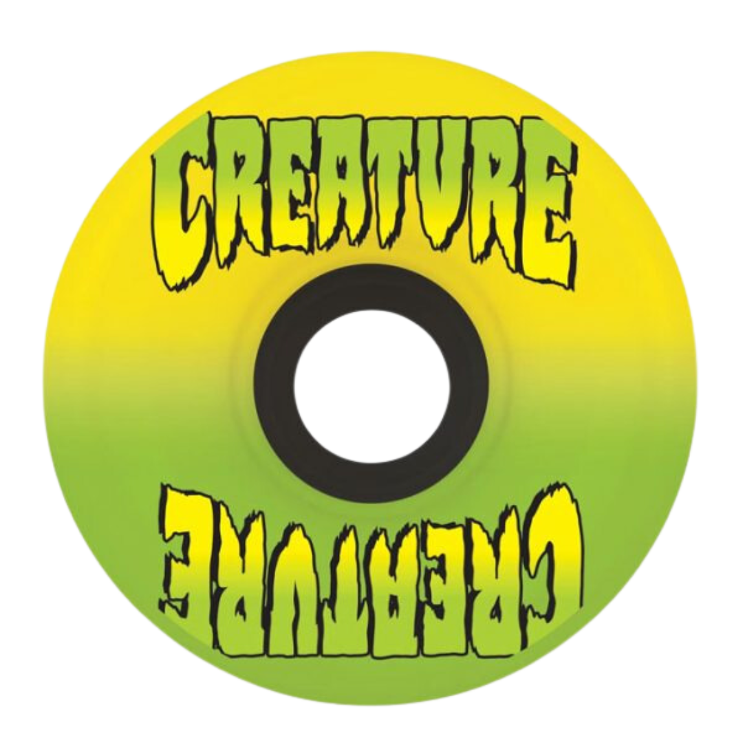 CREATURE BONEHEAD SUPER JUICE YELLOW/GREEN 60MM / 78A