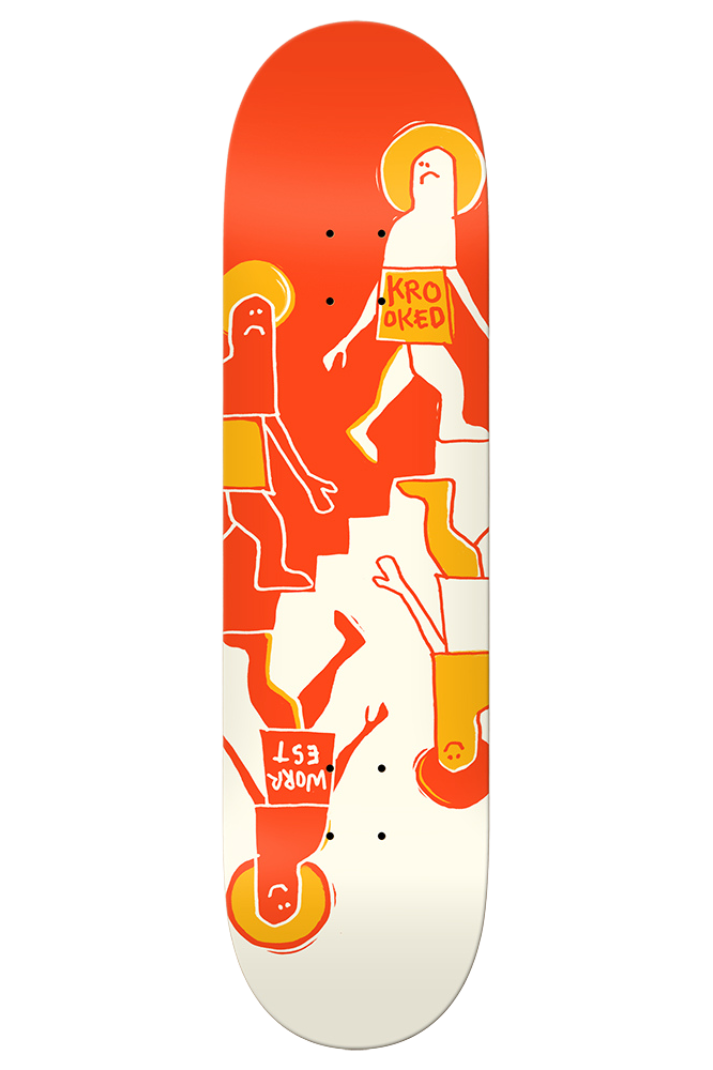 WORREST UP DOWN TWIN TAIL SLICK 8.3&quot; DECK