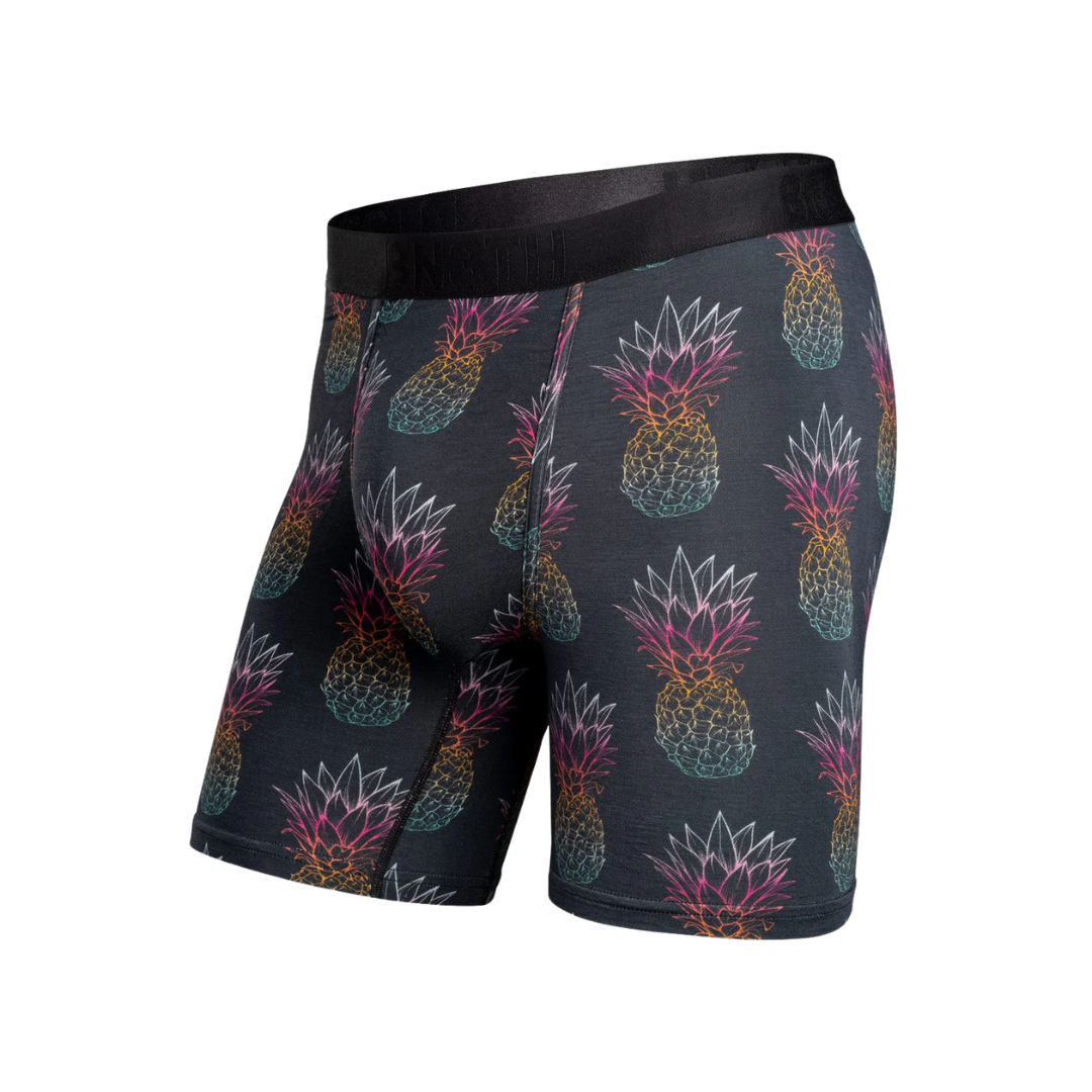 CLASSIC ICON BOXER BRIEF PINEAPPLE FADE BLACK