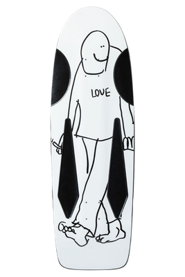 BEAMER LOVE WHITE SKATE SHOP DAY 2025 10.75&quot; DECK