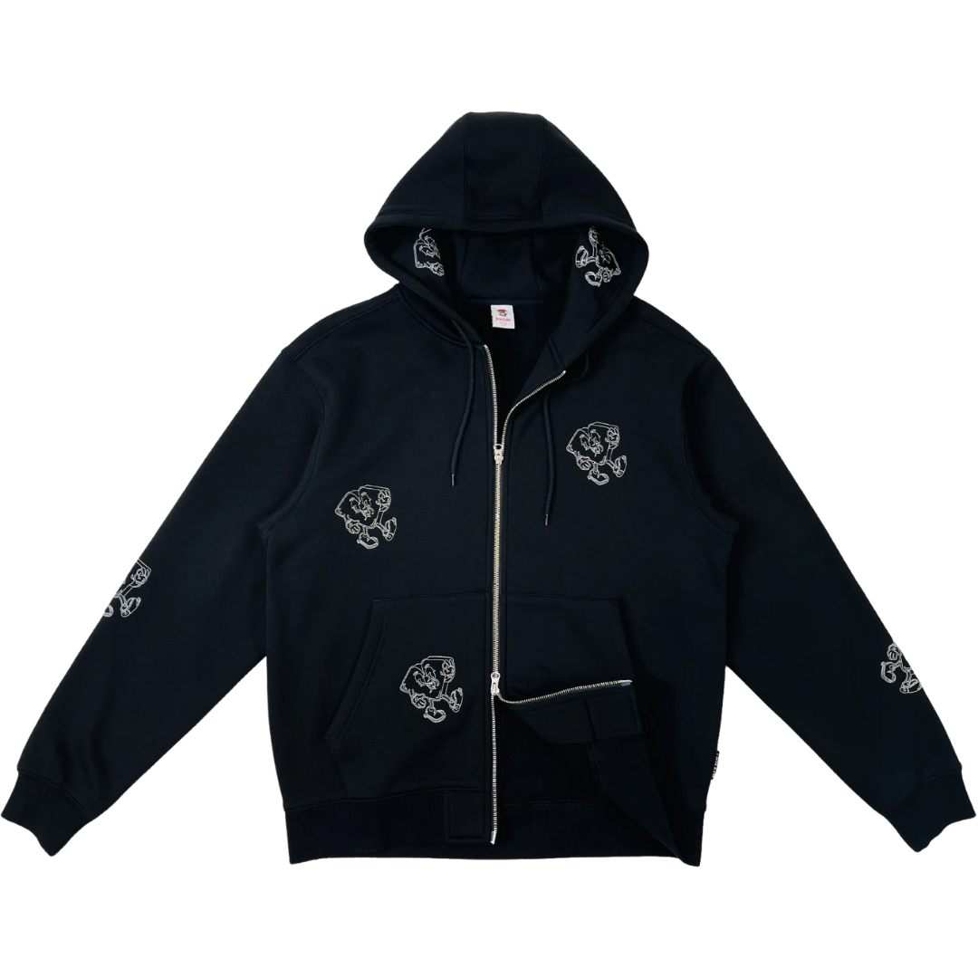 LITTLE MAN ZIP HOODIE
