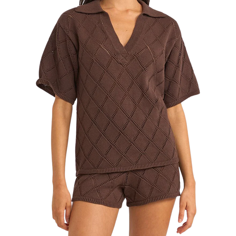 ISLANDER COLLARED KNIT SHIRT
